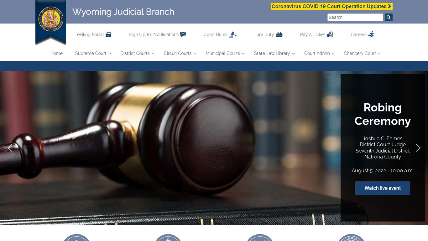 Wyoming Judicial Branch